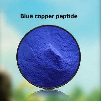 Cosmetic Grade ghk cu peptide Anti Aging Copper Tripeptide CAS 49557-75-7