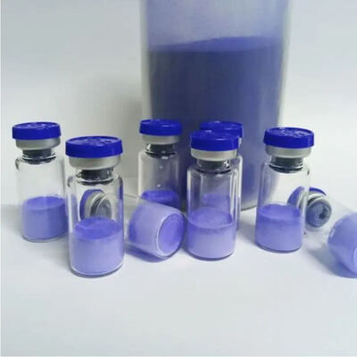 High Purity GHK-Cu Peptide Powder - Copper Tripeptide-1 for Collagen Production and Wrinkle Reduction